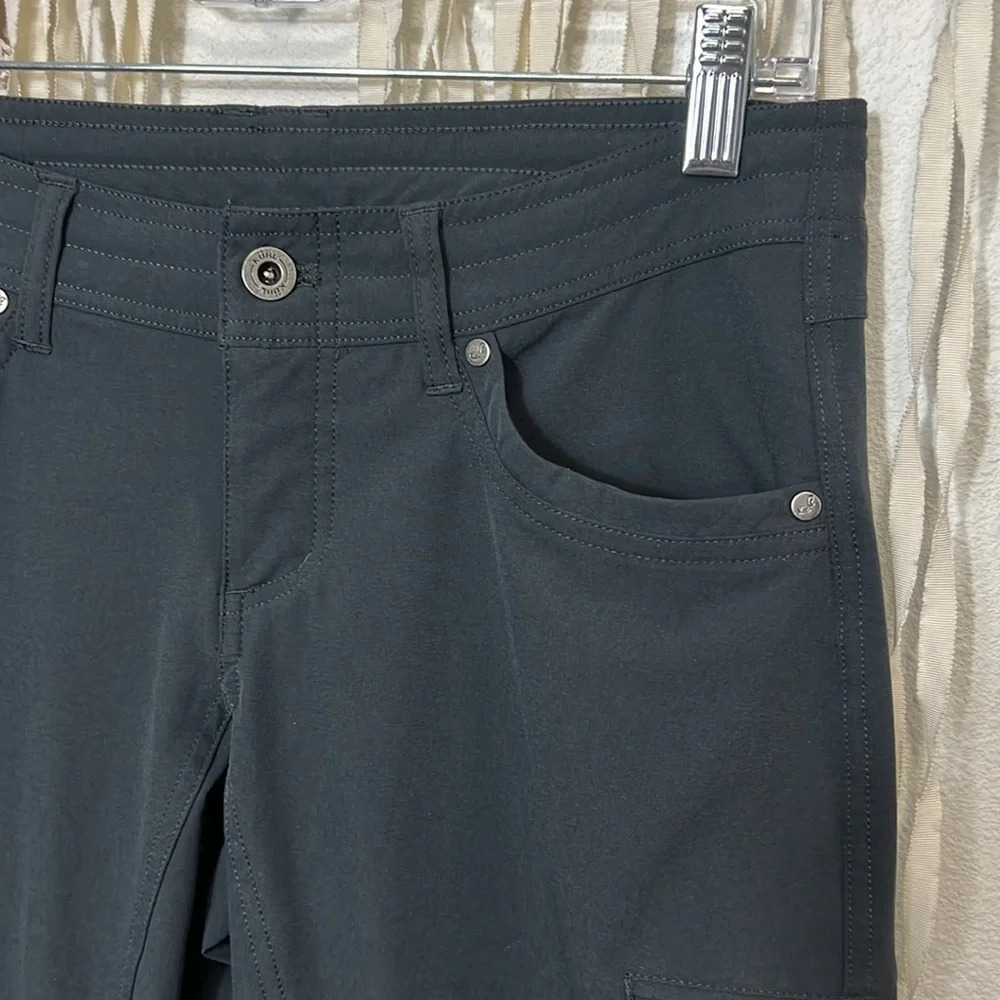 KUHL Gray Roll Tab Hem Hiking Pant Size 4Short - Picture 2 of 13